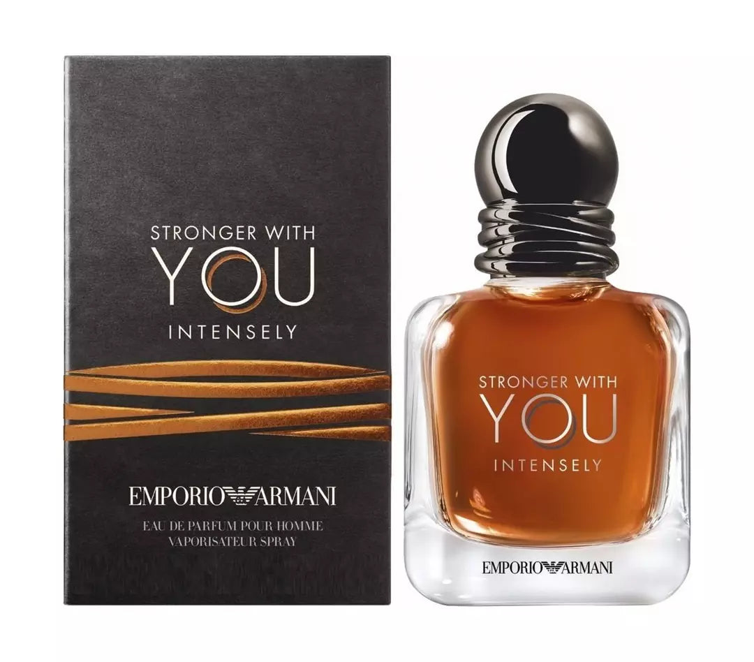 عطر Stronger with You Intensely من إمبوريو أرماني للرجال، ماء عطر 100 مل.