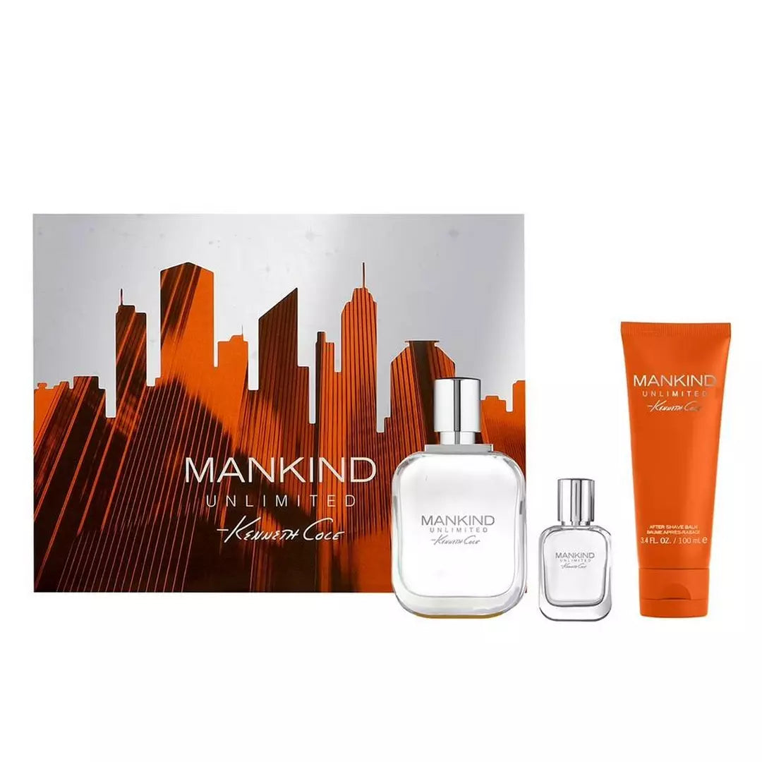طقم هدايا كينيث كول الرجالي Mankind Unlimited مكون من 3 قطع - KCPE2426912