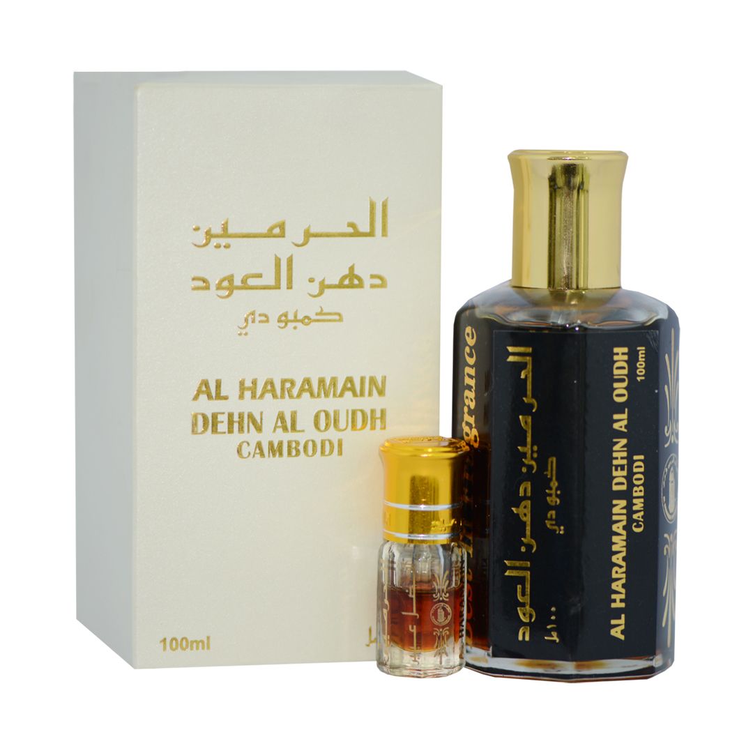 Al Haramain - Dahn Al Oudh Cambodi - 100ml (with 3ml)